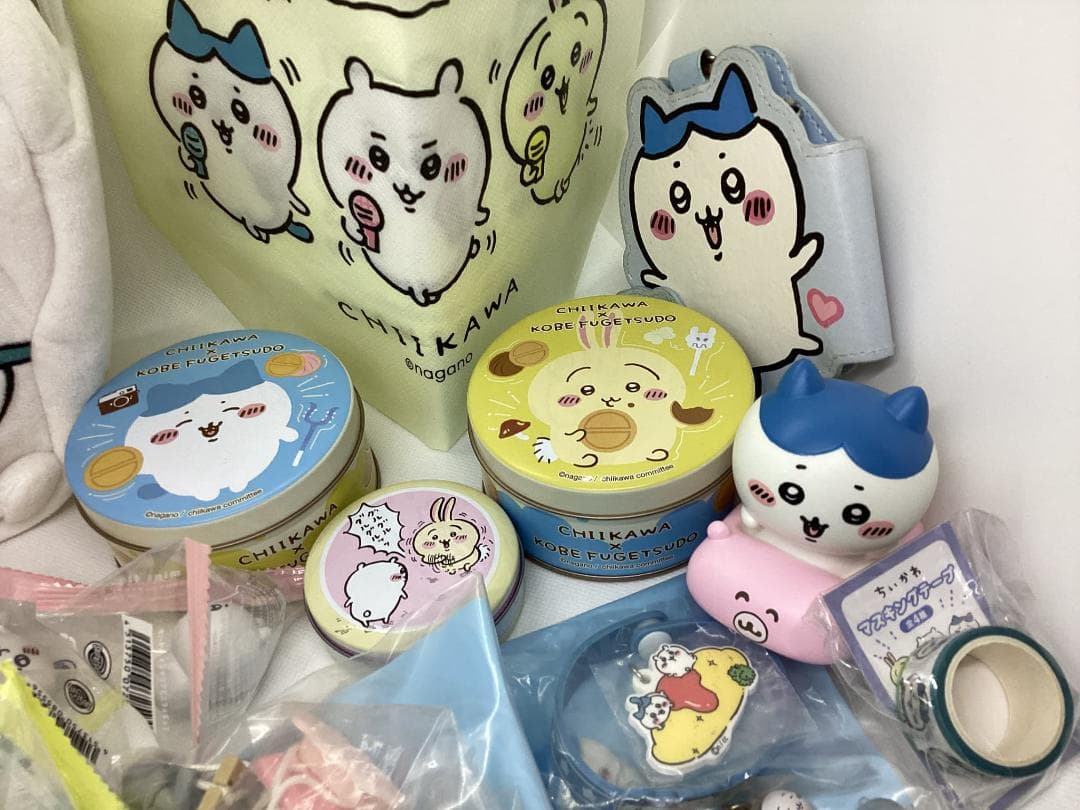 ちいかわ ハチワレ うさぎ 鎧さん フィギュア バッグ グッズ セット おまとめ