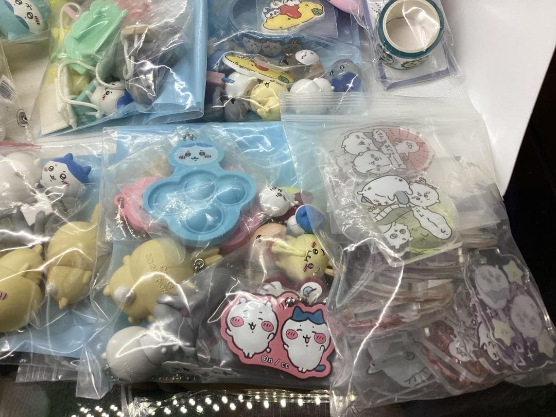 ちいかわ ハチワレ うさぎ 鎧さん フィギュア バッグ グッズ セット おまとめ