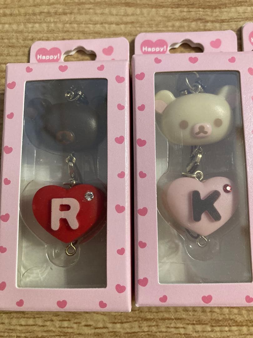 新品　リラックマ　コリラックマ　チョコアクセストラップ　コンプリート　全４種類