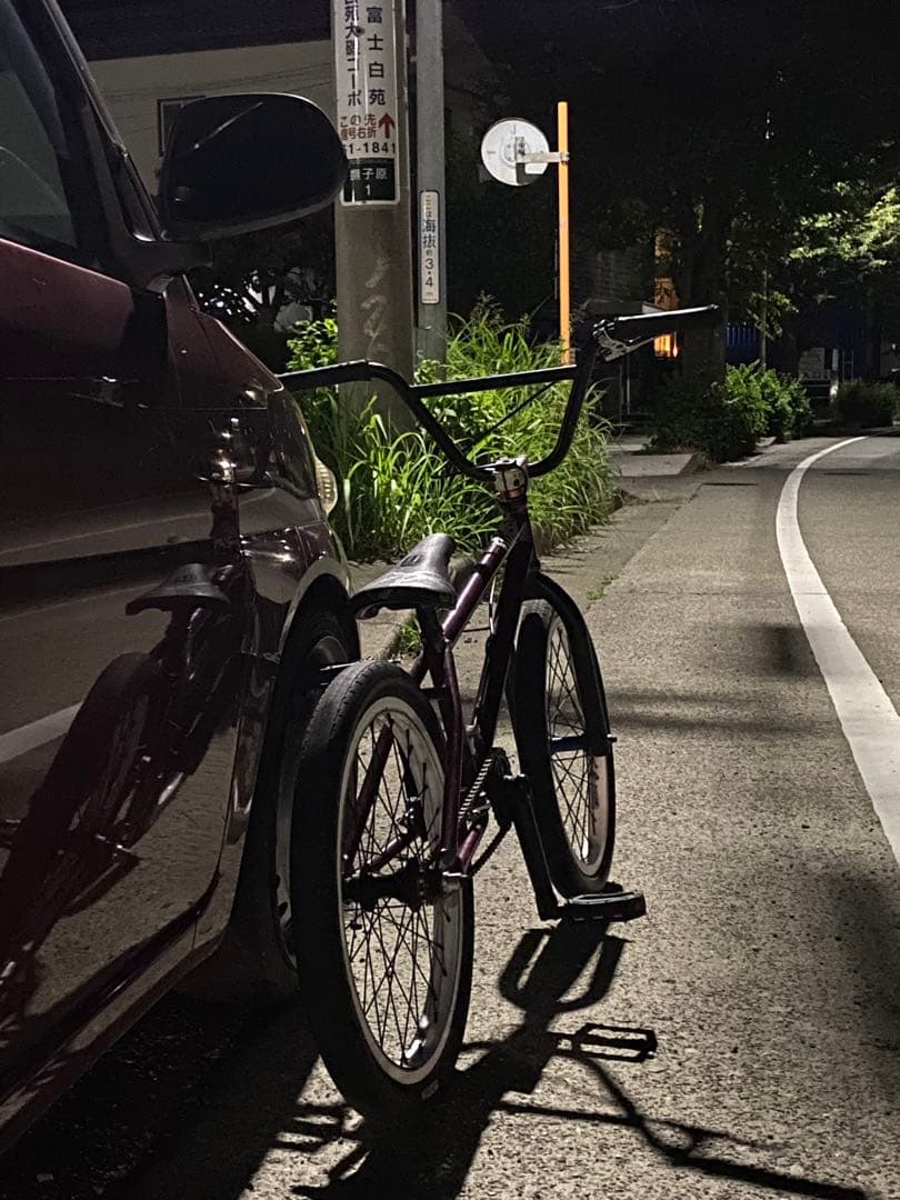 BMX バイク バーガンディ 20インチ　室内保管！