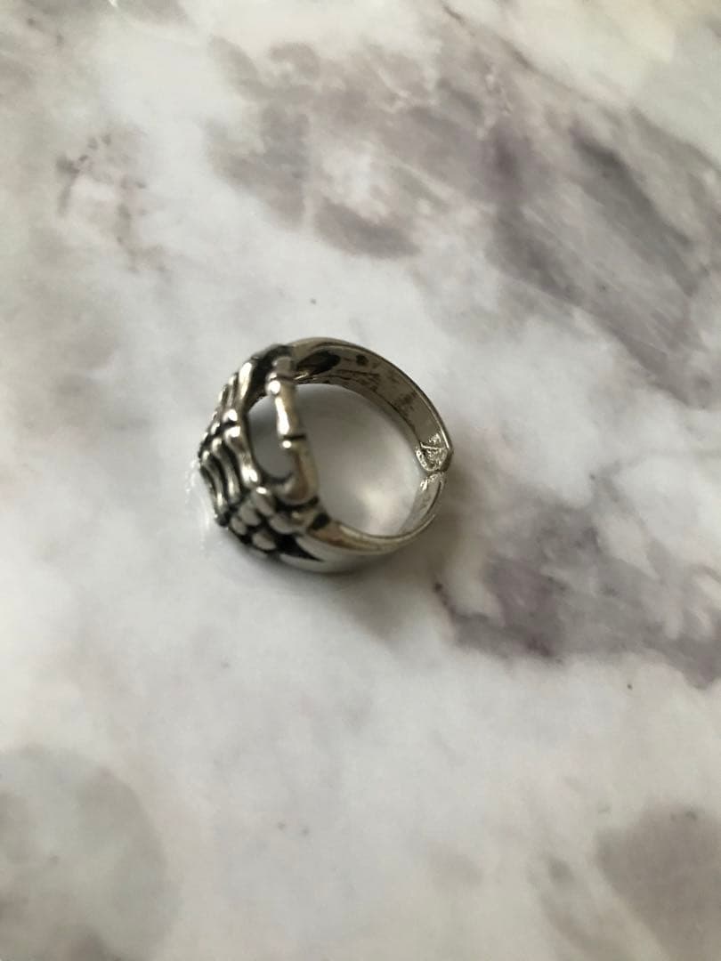 【激レア】【美品】【hide】hide ネクロマンス　指輪　レプリカ