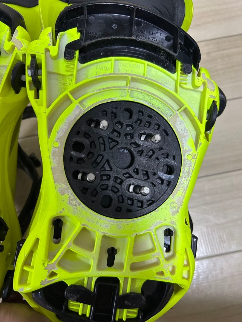 FLUX スノーボード ビンディング DSL Mサイズ イエロー