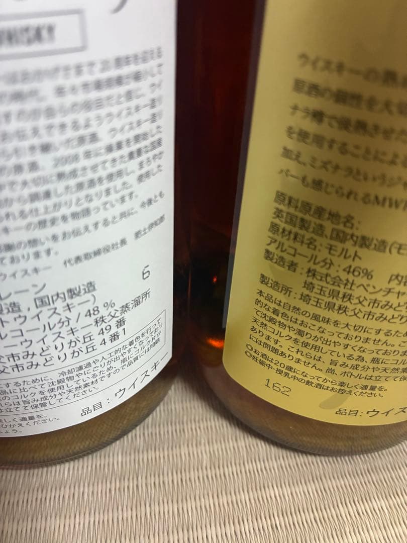 イチローズモルト　20th 20周年記念　ミズナラウッドリザーブ　MWR