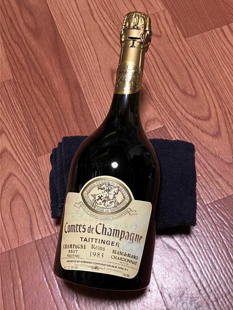 希少 テタンジェ コント ド シャンパーニュ 1986年 750ml 12%