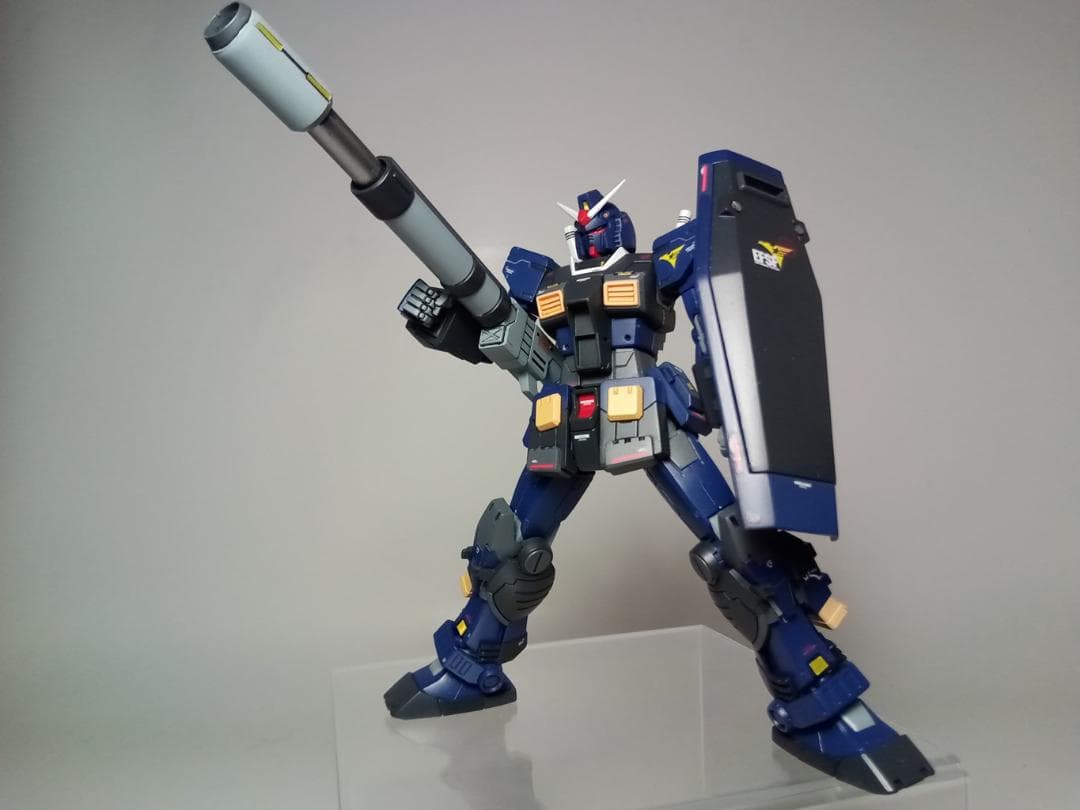 HG メガ フルアーマー ガンダム ティターンズ カスタム仕様 ガンプラ 完成品