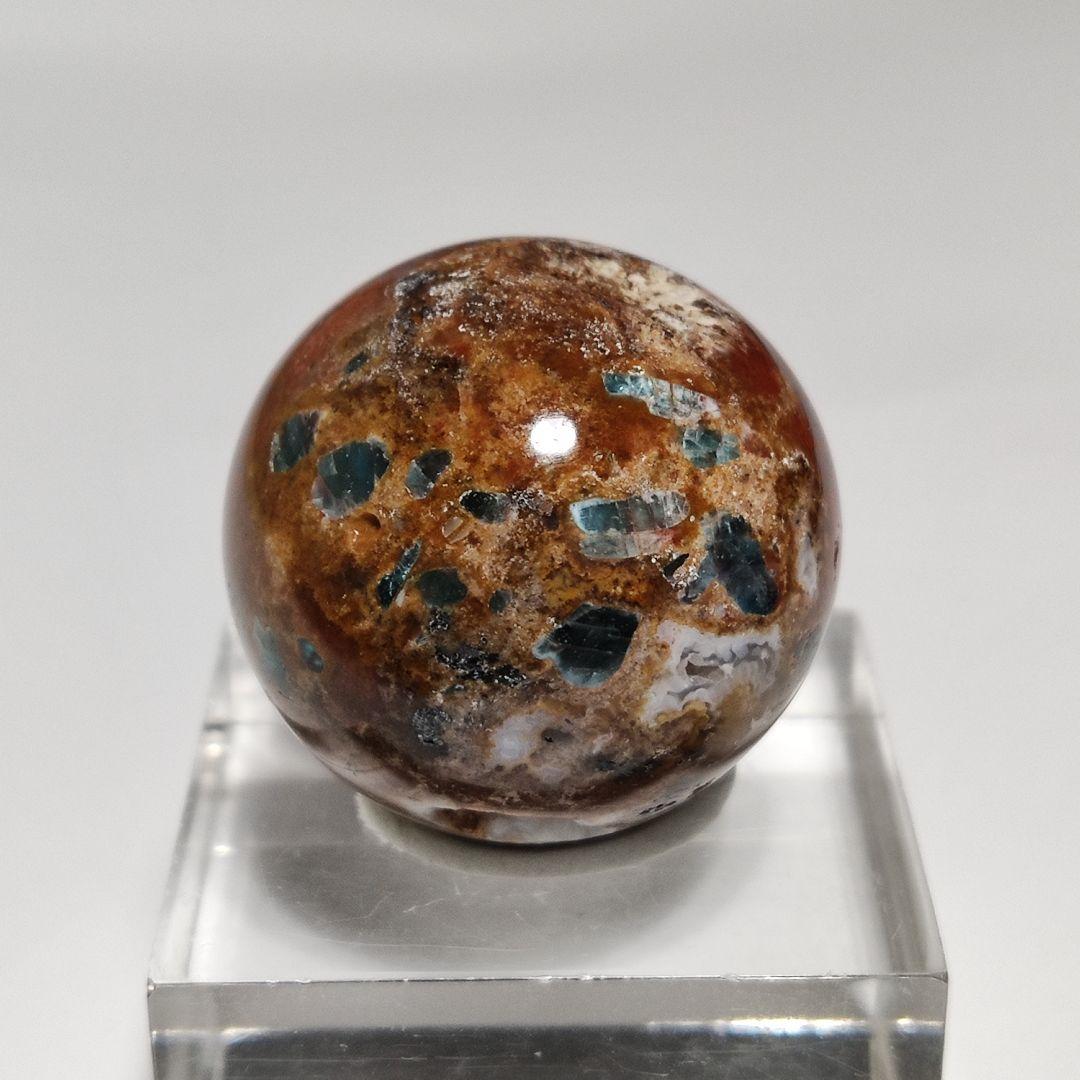 パワーストーン　ジャスパー　丸玉　天然石　原石　44g　No.378