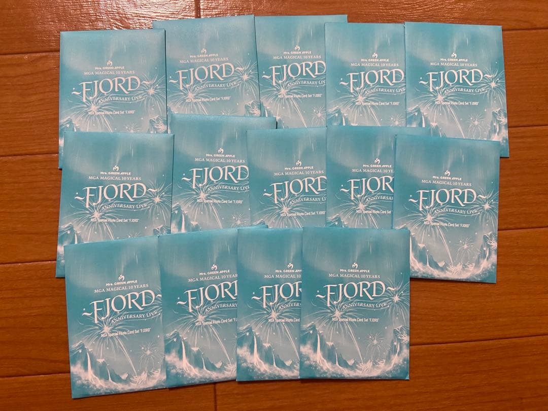 【未開封】ミセス　フィヨルド　フォトカード　14パック