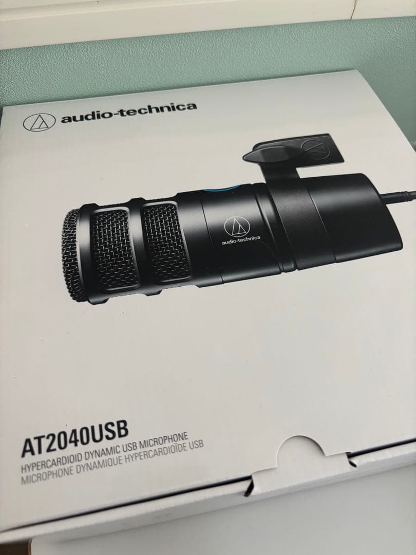 配信機器・PA機器・レコーディング機器 audio-technica AT2040USB+AT8703+AT8176