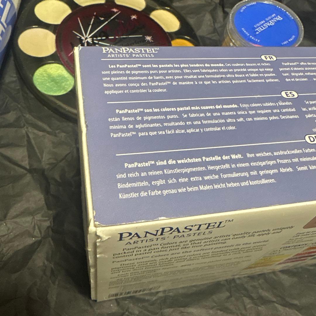 約半額！パンパステル 未使用20+5色、美品基本5色セット