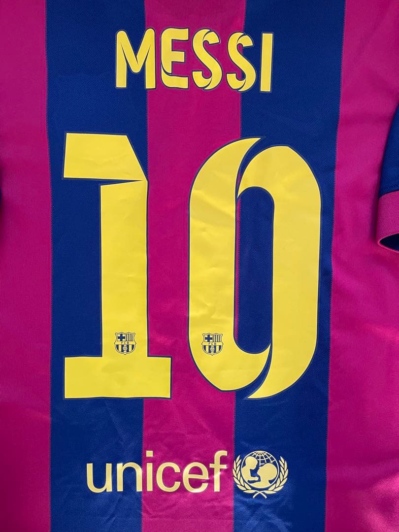 バルセロナ　メッシ　ユニフォーム　14/15ホーム