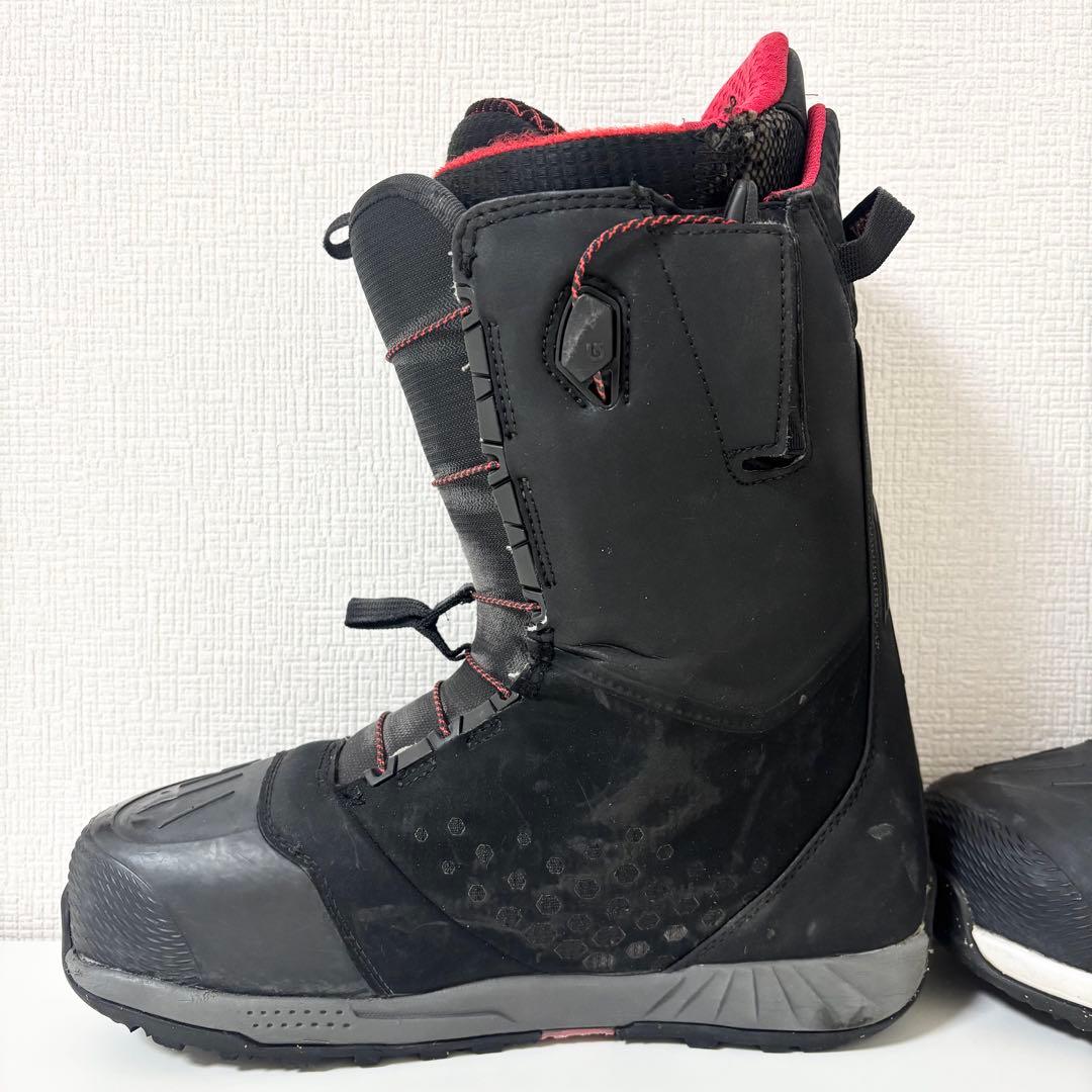 BURTON ION スノーボードブーツ ブラック/レッド 27cm