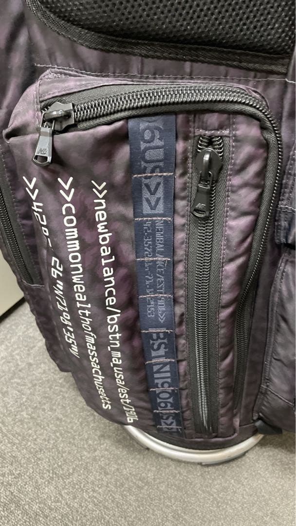 new balance キャディバッグ 黒/グレー