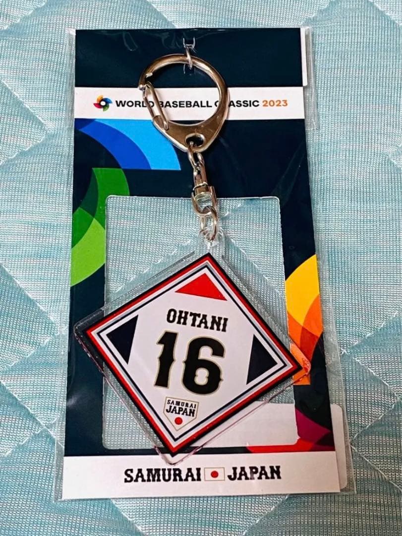 新品　WBC 2023 侍ジャパン　大谷翔平　キーホルダー　ピンバッジ