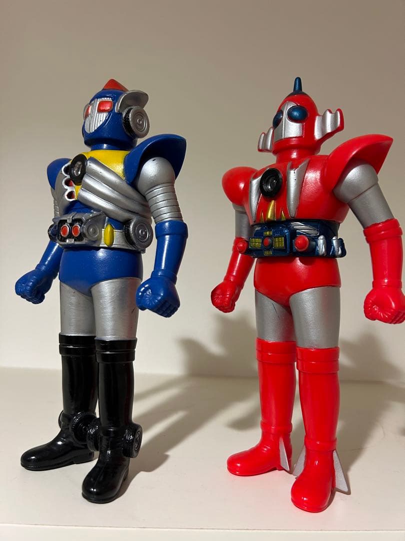 【スコープ付】　約21cm キョーダイン　当時物　ソフビ　グランゼル　スカイゼル