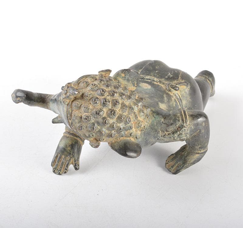 仏教美術　古銅青銅　ガネーシャ象神　仏像　V　R5116