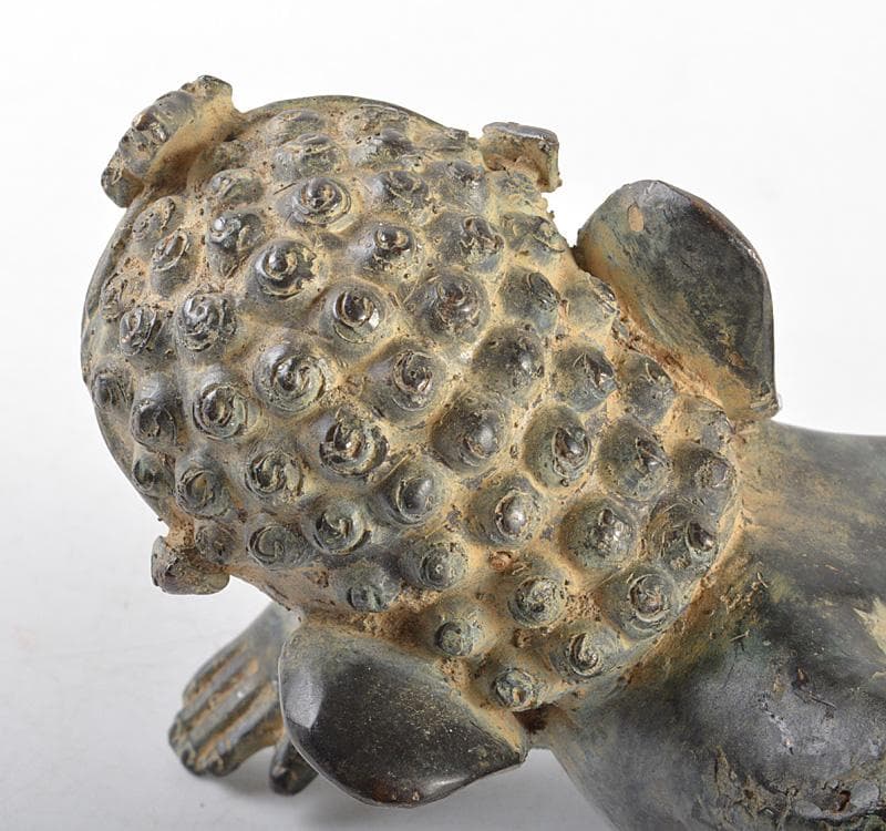 仏教美術　古銅青銅　ガネーシャ象神　仏像　V　R5116