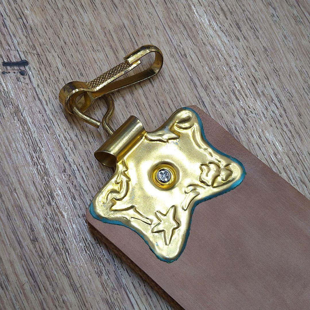 昭和レトロ　手動バリカン　レザーストラップ