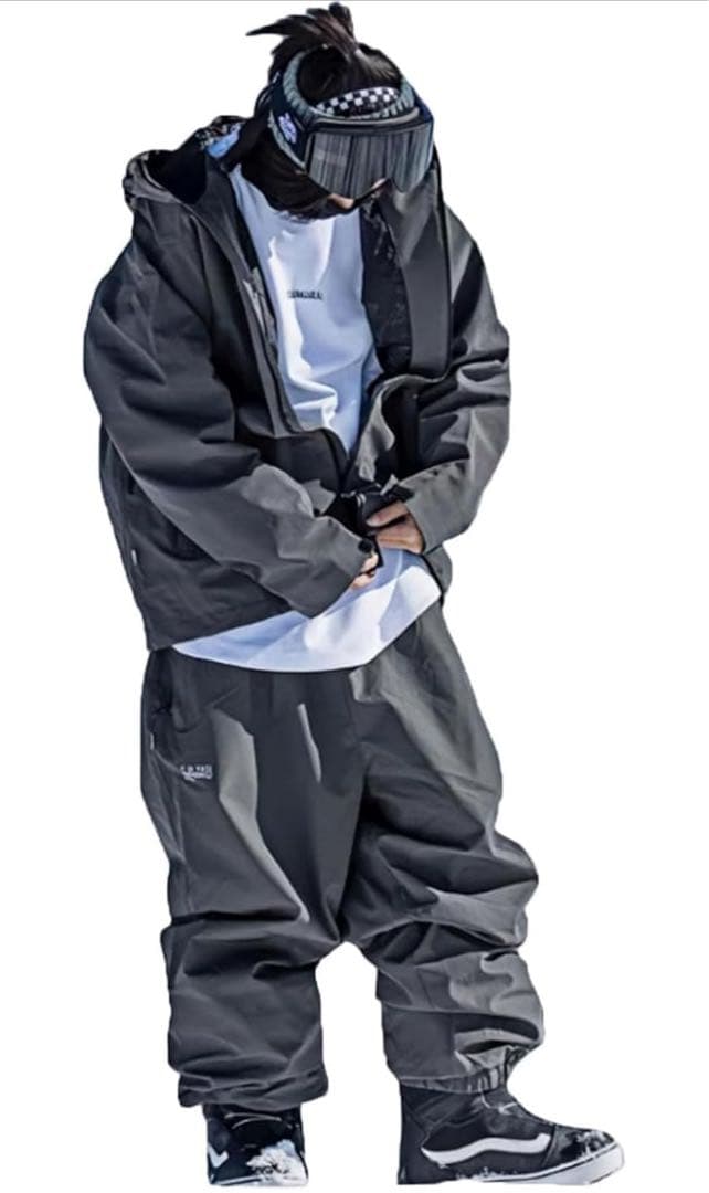 MARUYUKIスノーボードウェア 2026モデル上下セットダックグレー
