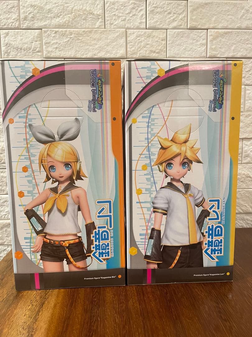 Project DiVA Arcade プレミアムフィギュア　鏡音リン　鏡音レン