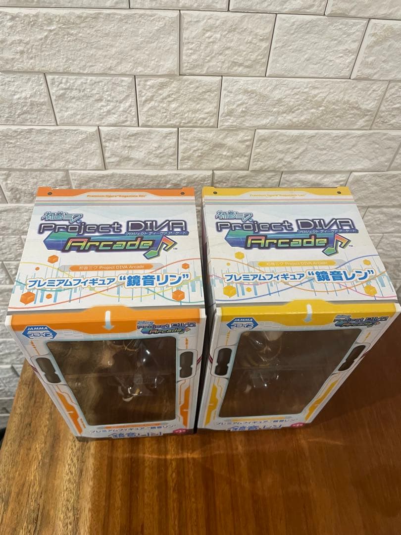 Project DiVA Arcade プレミアムフィギュア　鏡音リン　鏡音レン