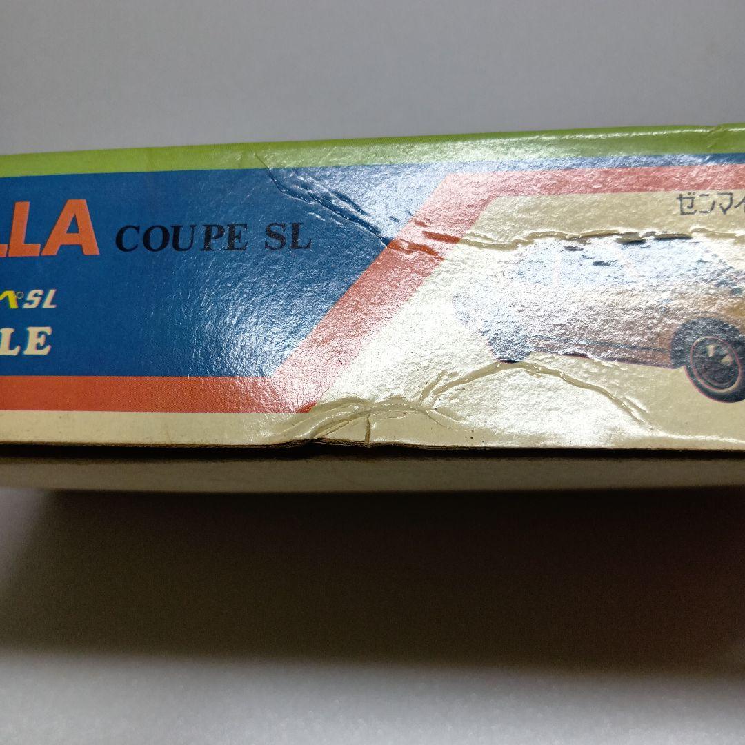 コガ TOYOTA カローラ クーペ SL 1/24 プラモデル 当時物