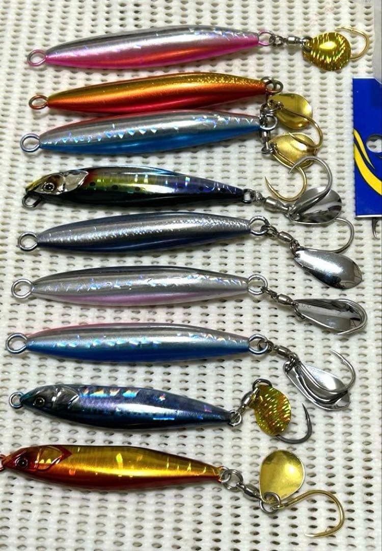 サワラブレードジグ、シマノ、ジャッカル スペアフック大量！ヘビーウェイト