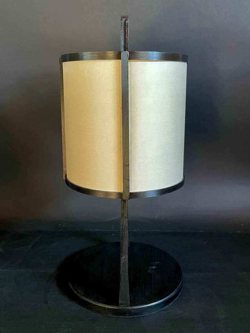 割引‼️【未使用 保管品】「母」 丸型 行灯 丸行灯 アンティーク調 (あ)