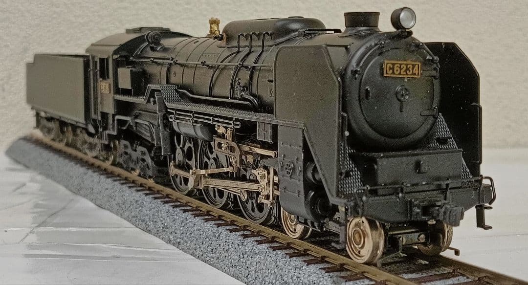 HOゲージ カツミ Ｃ62蒸気機関車、メンテナンス済