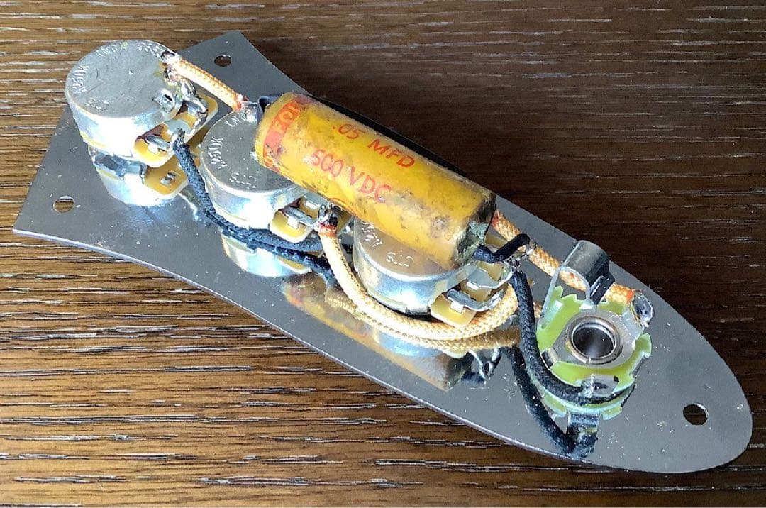 最強 ジャズべ用 アッセンブリ/ Grey Tiger Wax (在庫3)