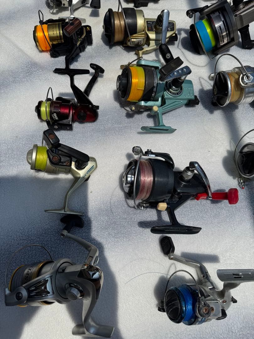 釣り用スピニングリール多数セット