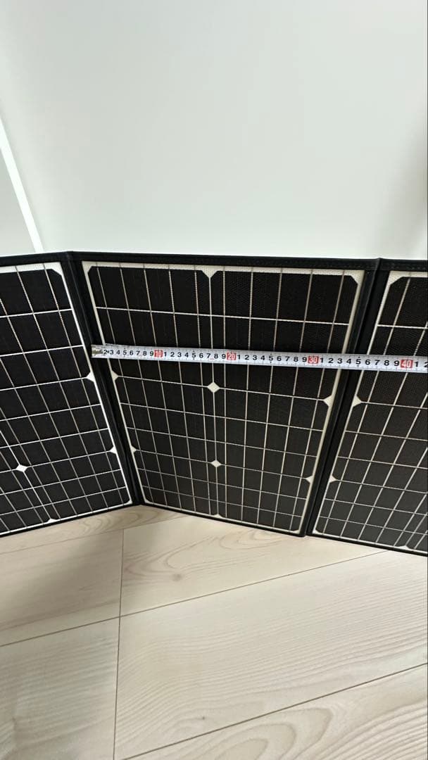 折りたたみ式ソーラーパネル　120w