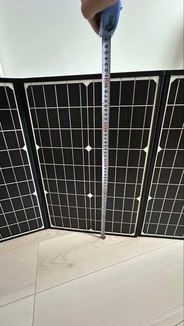 折りたたみ式ソーラーパネル　120w