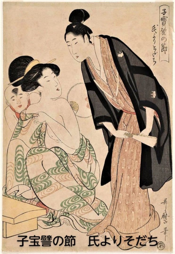 喜多川歌麿　選集「歌麿が描いたおんなたち」其の参