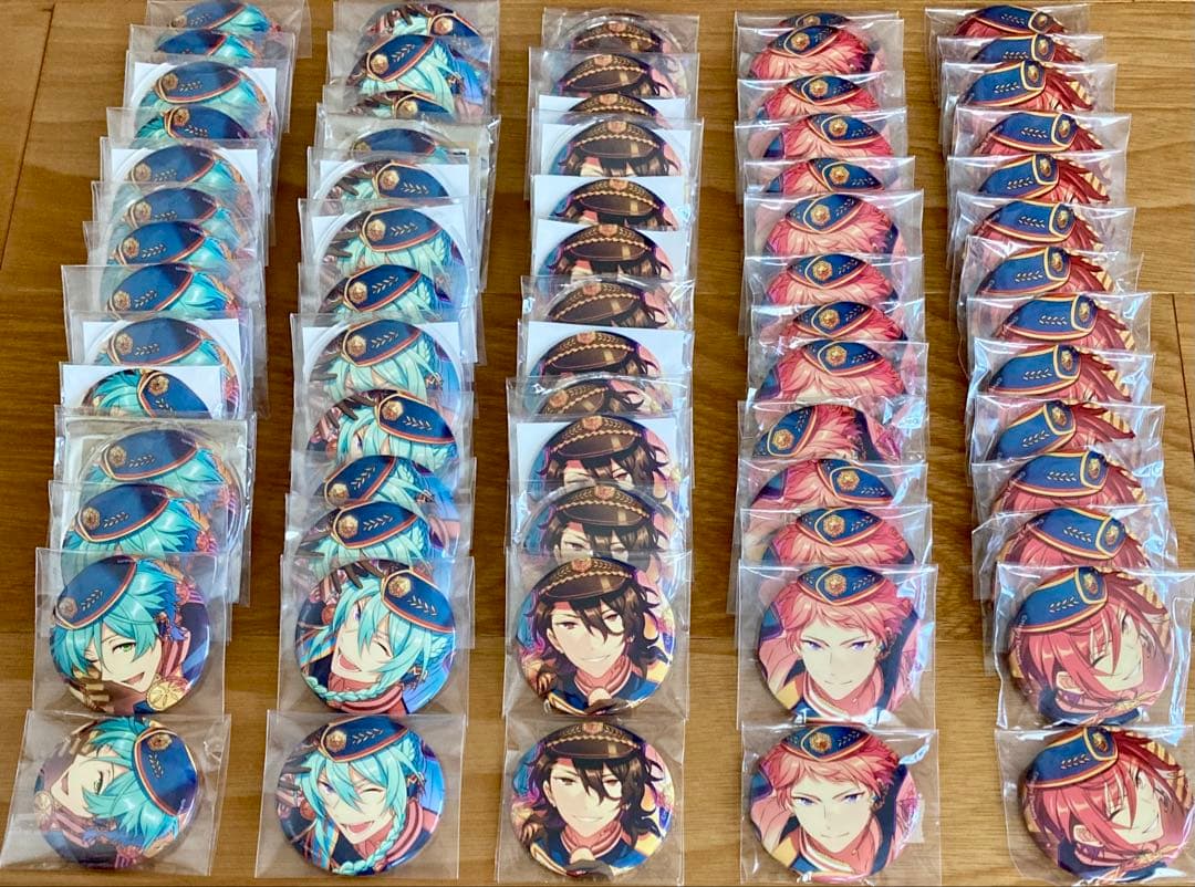 あんスタ 五奇人 缶バッジ 朔間零 日々樹渉 深海奏汰 斎宮宗 逆先夏目