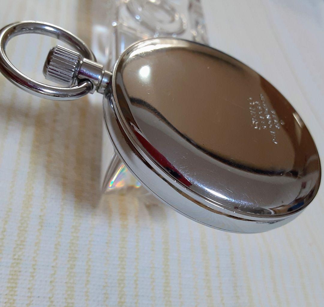 稼働品　SEIKO懐中時計 鉄道時計　7ルビー7C11−0010　予備電池付