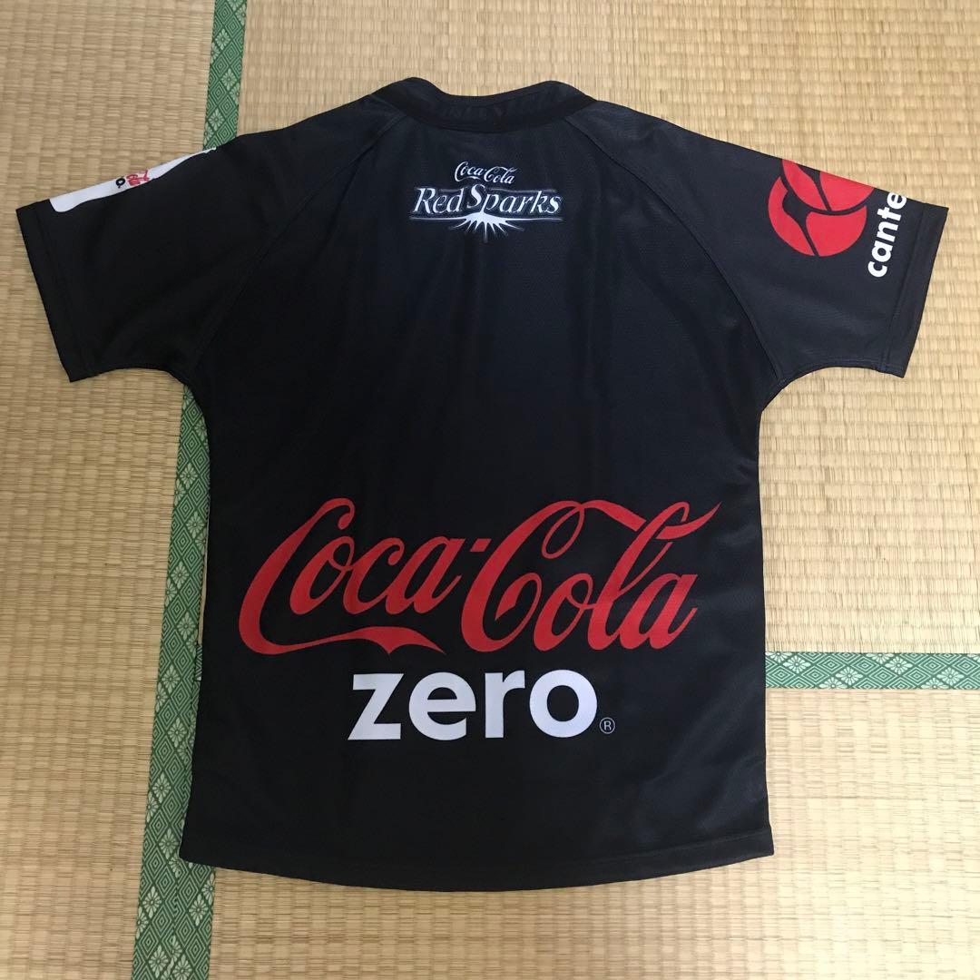 コカ・コーラ レッドスパークス プラクティスシャツ ブラックカンターベリー