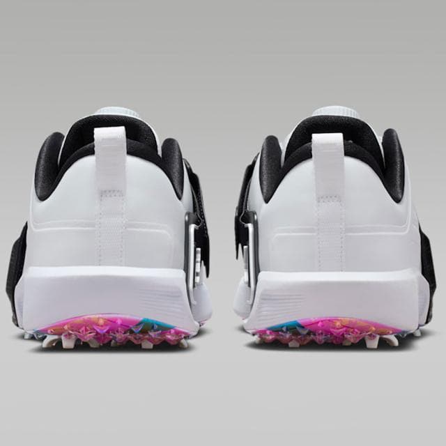 26.5cm ナイキゴルフ ジョーダン エア レブ 白 スパイク ゴルフシューズ