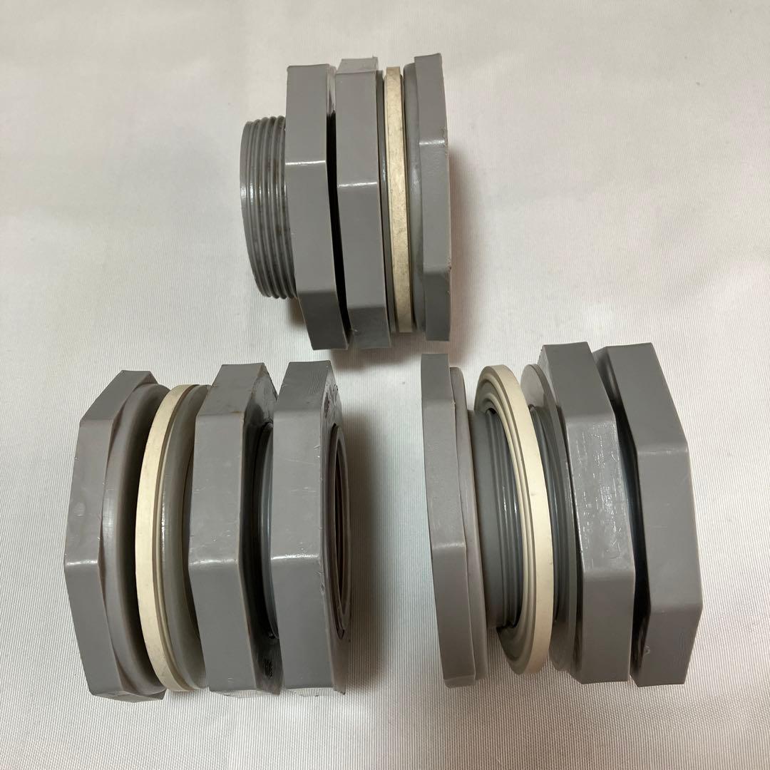 フィッティング 樹脂製 50A 3個