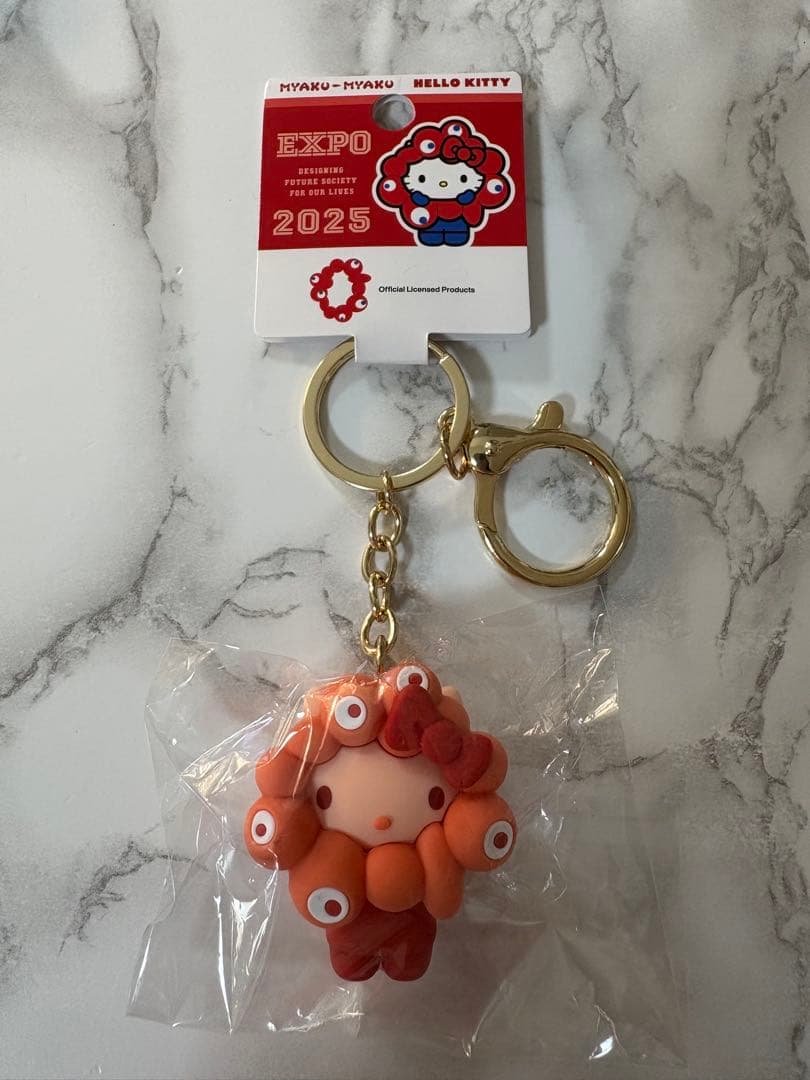 サンリオ　ミャクミャク　推しカラー　キーホルダー　万博　6種類セット