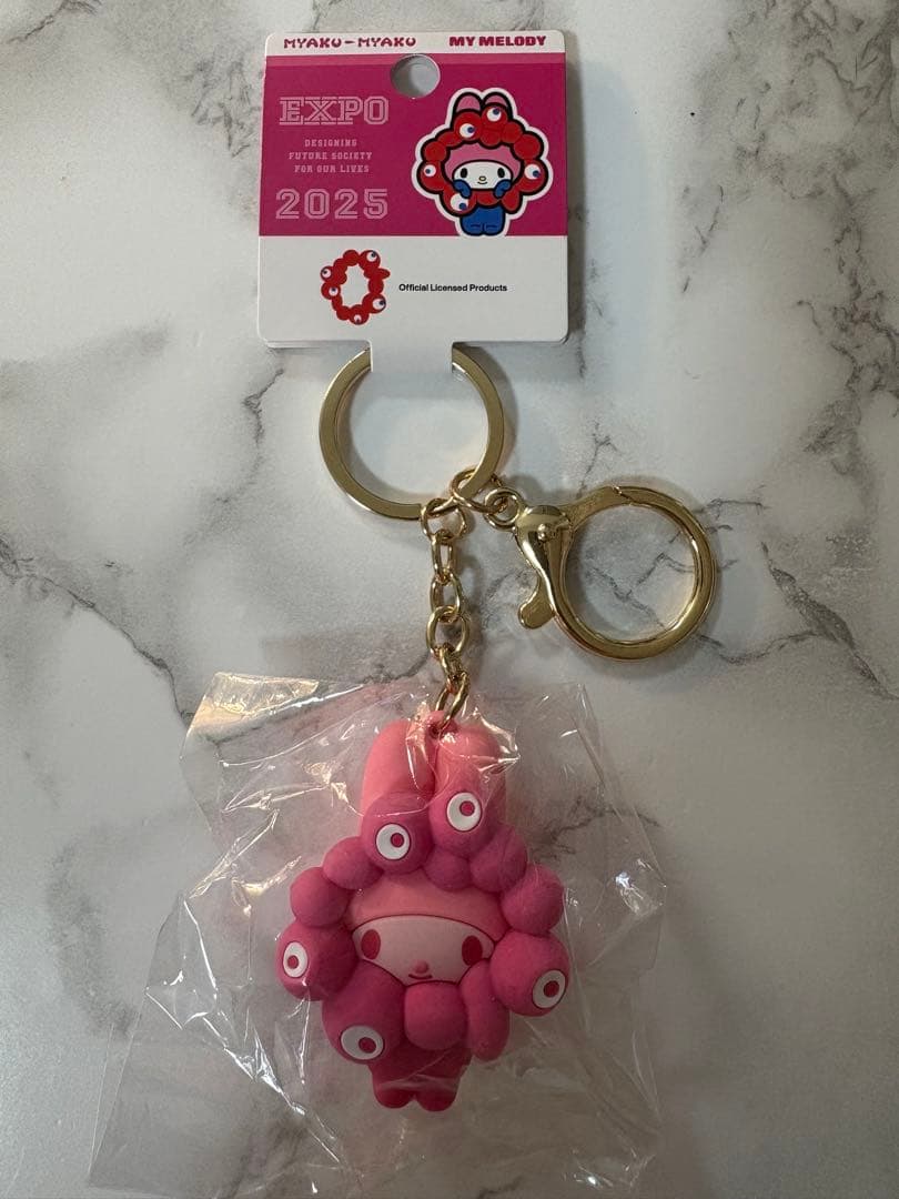 サンリオ　ミャクミャク　推しカラー　キーホルダー　万博　6種類セット