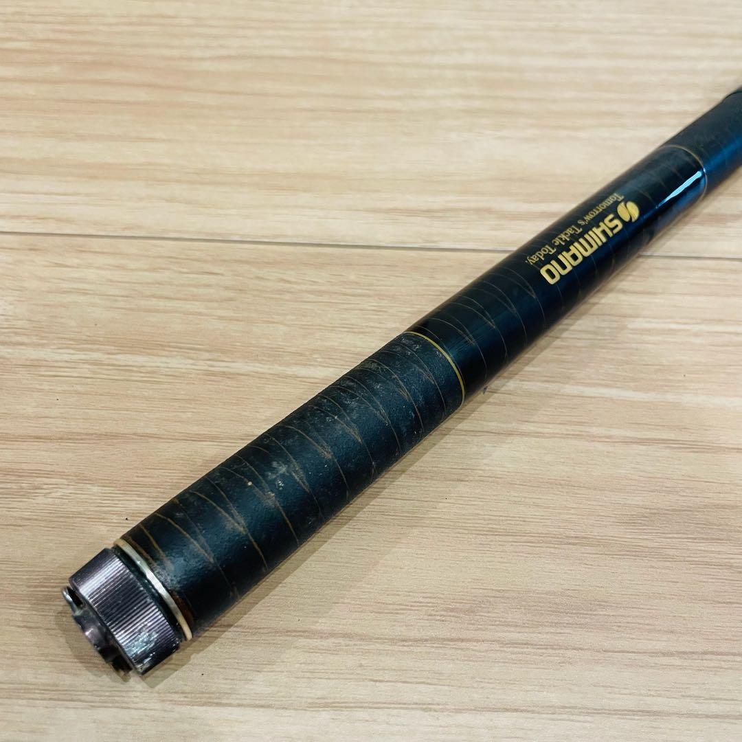 SHIMANO シマノ 筏釣り チヌ竿 青波乃 硬調 180 竿袋付 2本継
