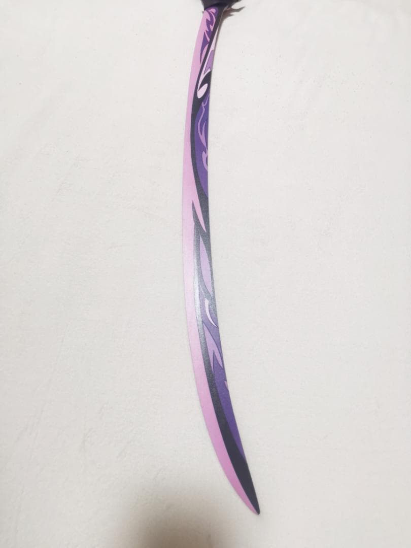 原神 夢想の一心 雷電将軍 金属製 模造刀 美術品 居合刀