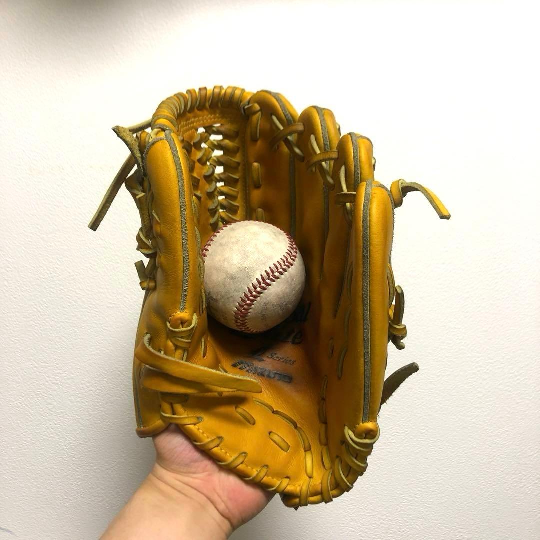 ミズノ グローバルエリート 型抜群 即戦力 極美品 硬式 内野手用グローブ