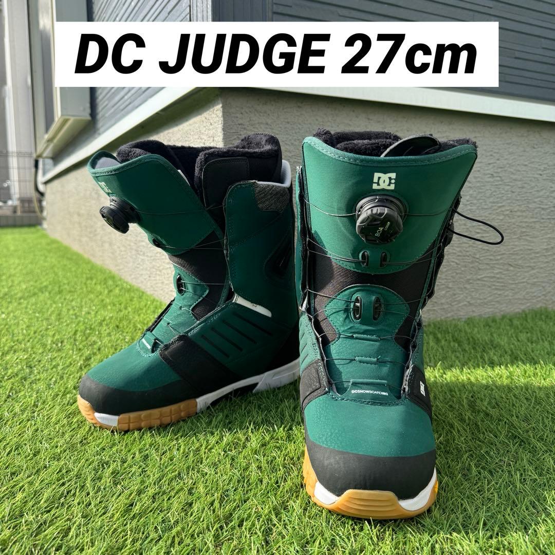DC JUDGE 27cm 2023年　ダブルBOA グリーン