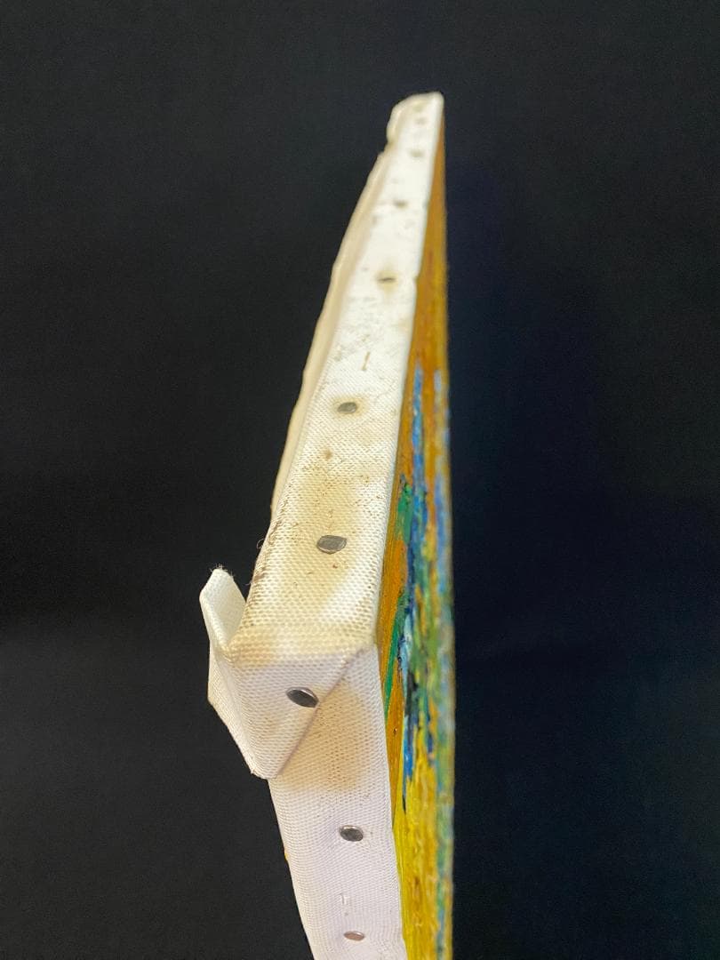 フィンセント・ファン・ゴッホ『アイリス』複製画　手描き　摸写⑫　F12