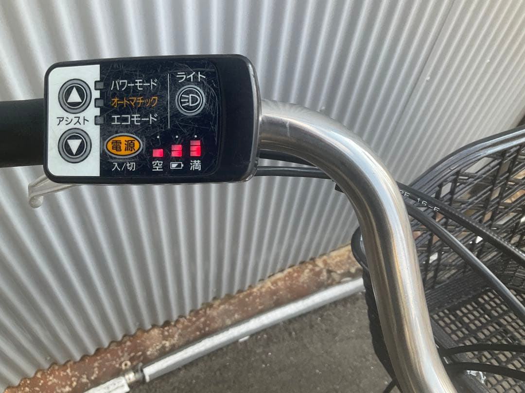 パナソニック新機種電動アシスト自転車viviTX26インチブラックボディー