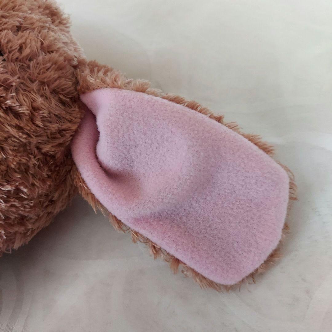 【美品】★シュガーバニーズ くろうさぬいぐるみ ケーキ刺繍 当時物 おまけ付き★