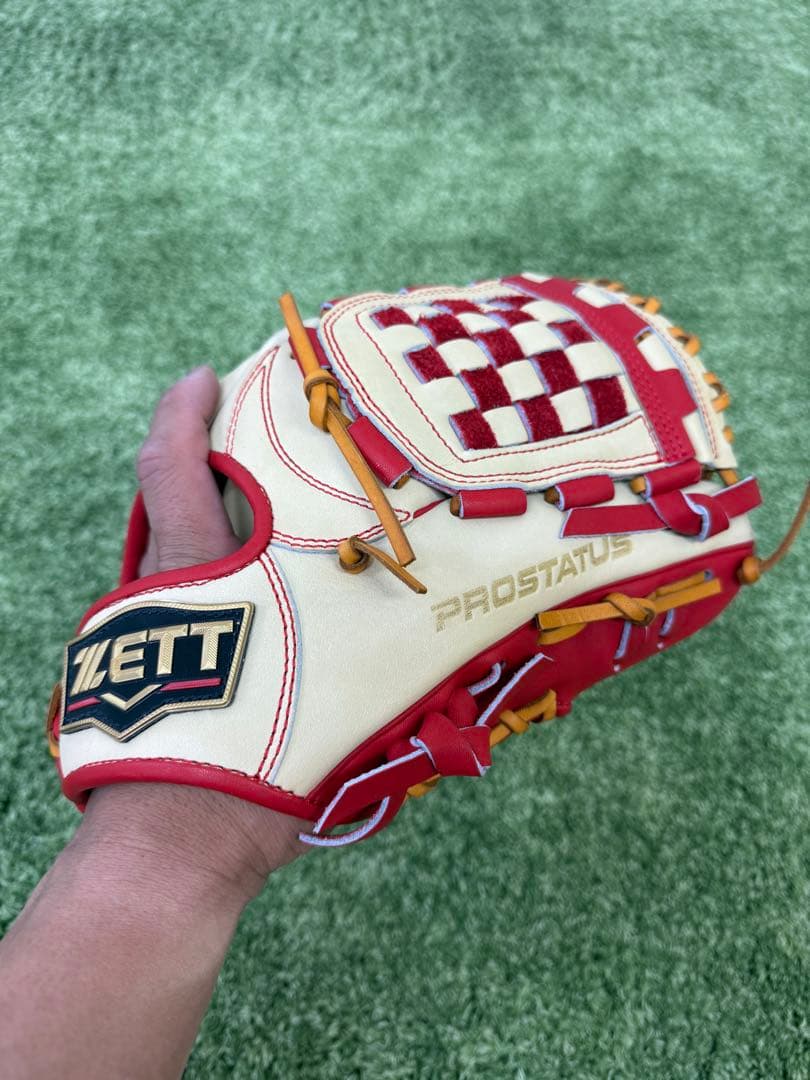 ✨源田モデル✨ZETT PROSTATUS軟式オーダーグローブ
