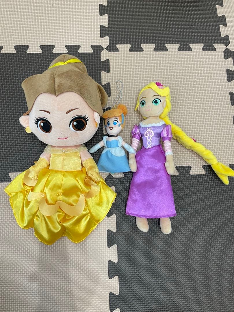 ディズニーキャラクターぬいぐるみセット