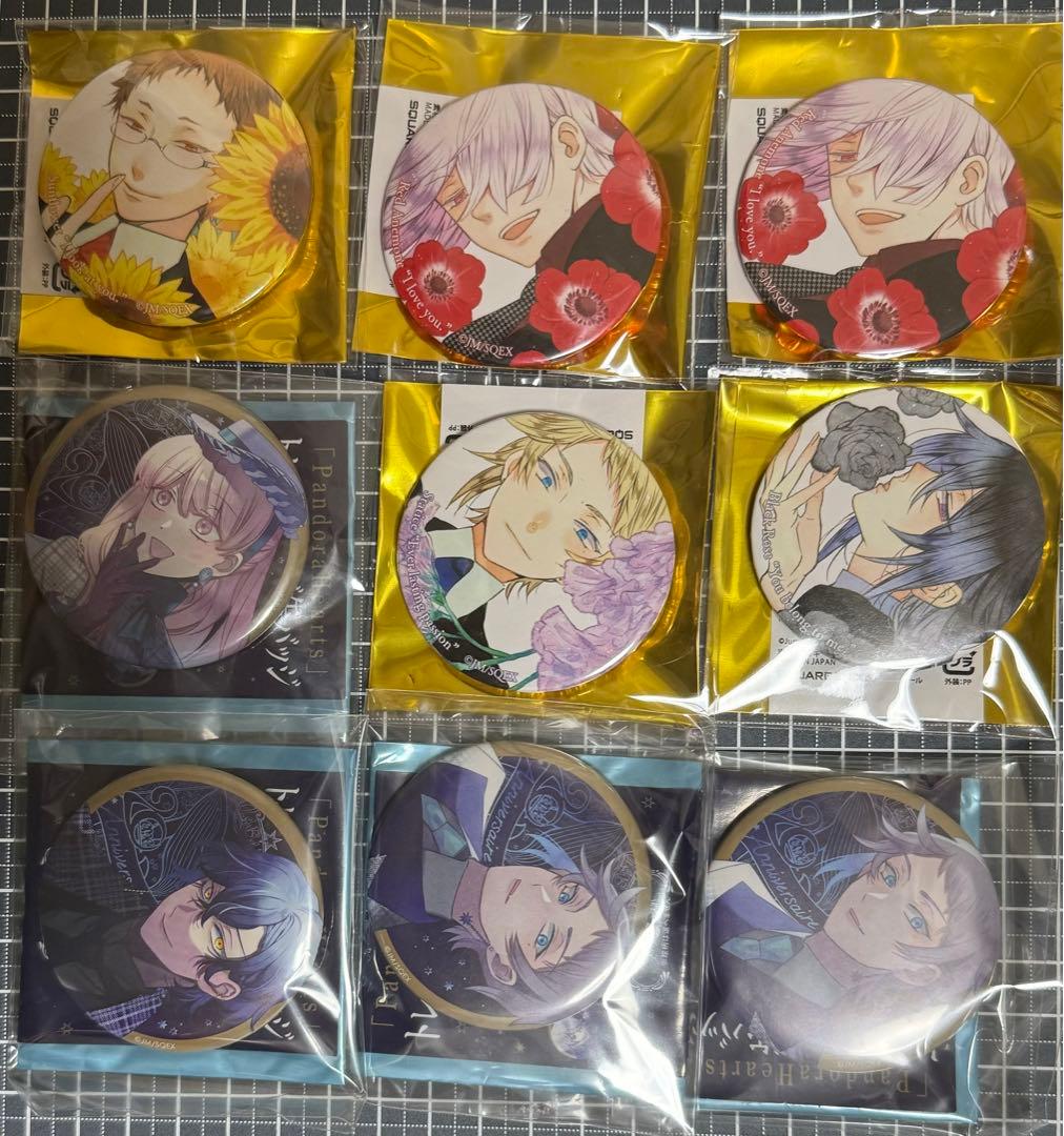 PandoraHearts 15点　缶バッジ　ラバスト